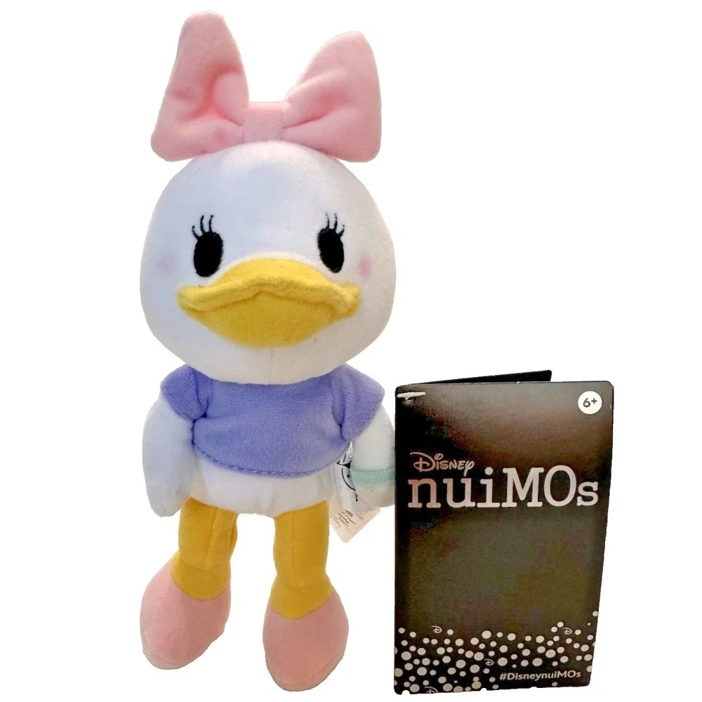 Disney Daisy Duck nuiMOs Plush Poseable Doll Pink Bow Disney Parks NWT